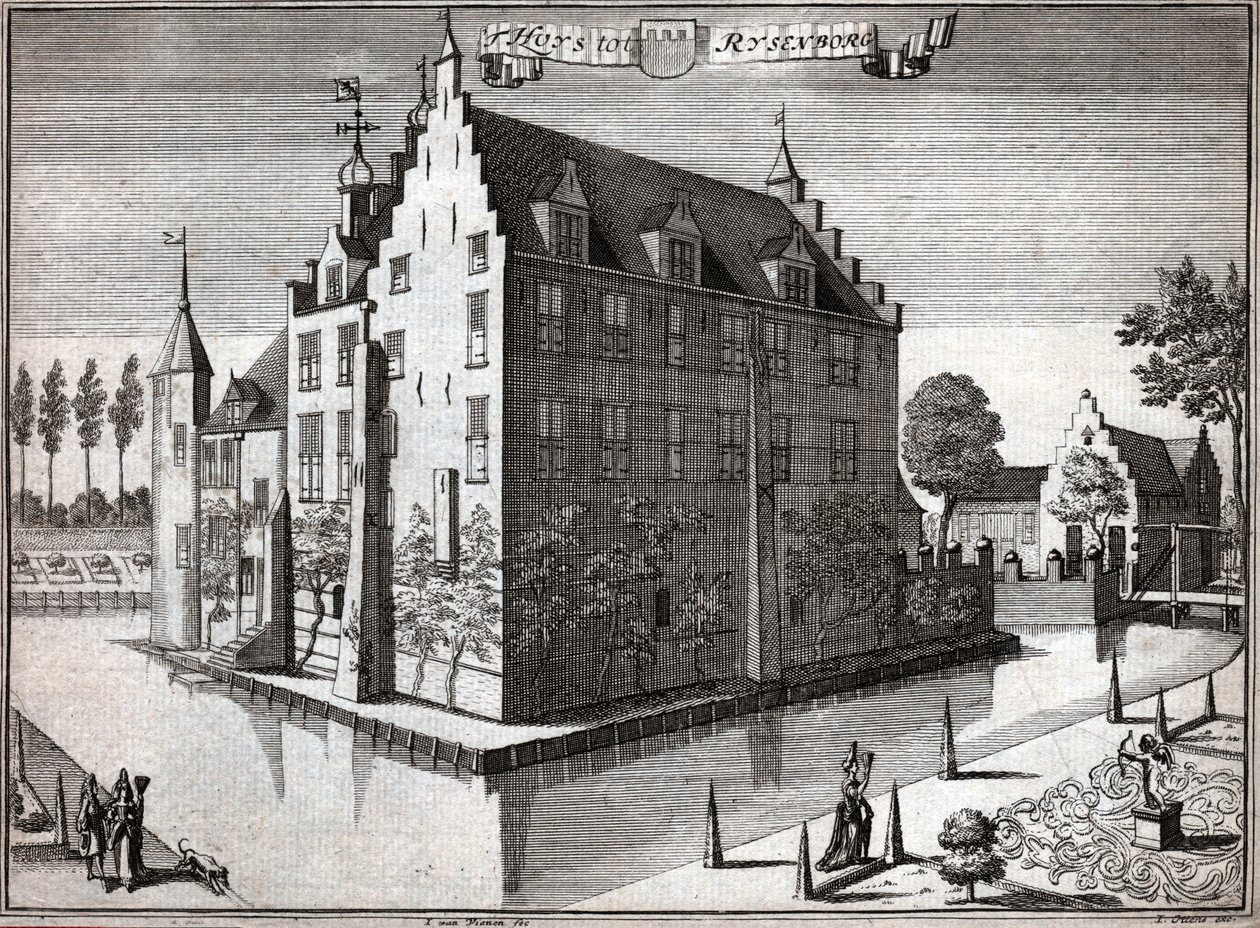 Kasteel van Rijsenburg door . .
