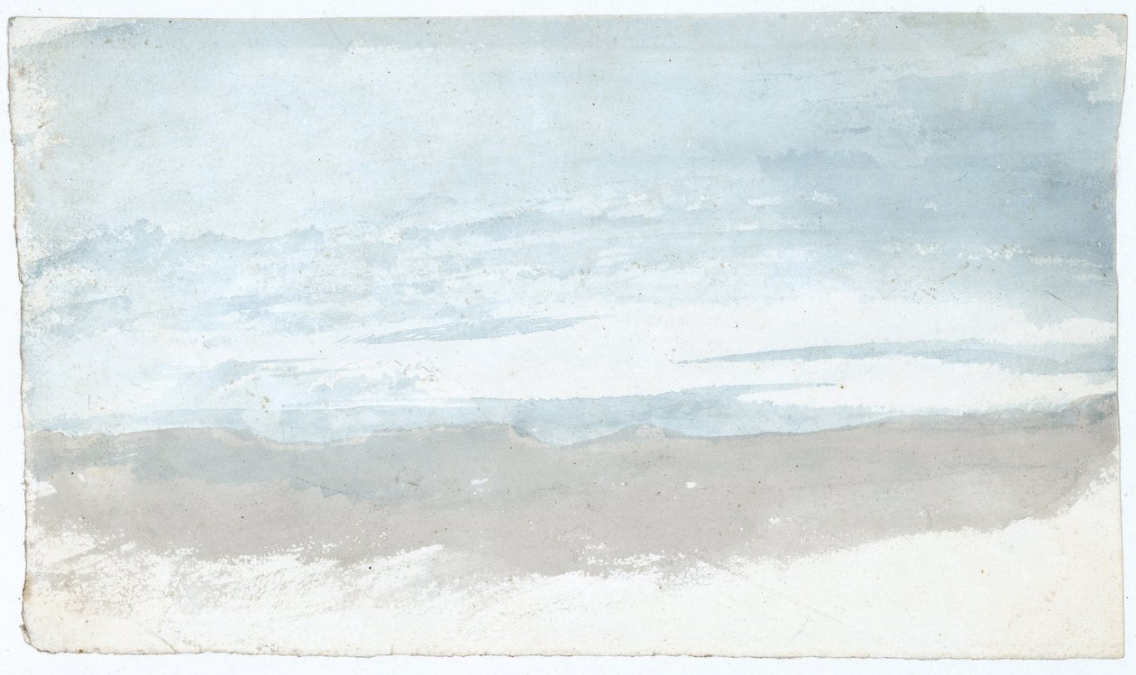 Wolkstudie door Luke Howard, ca. 1808-1811 door Frederick (attr. to) Barnard