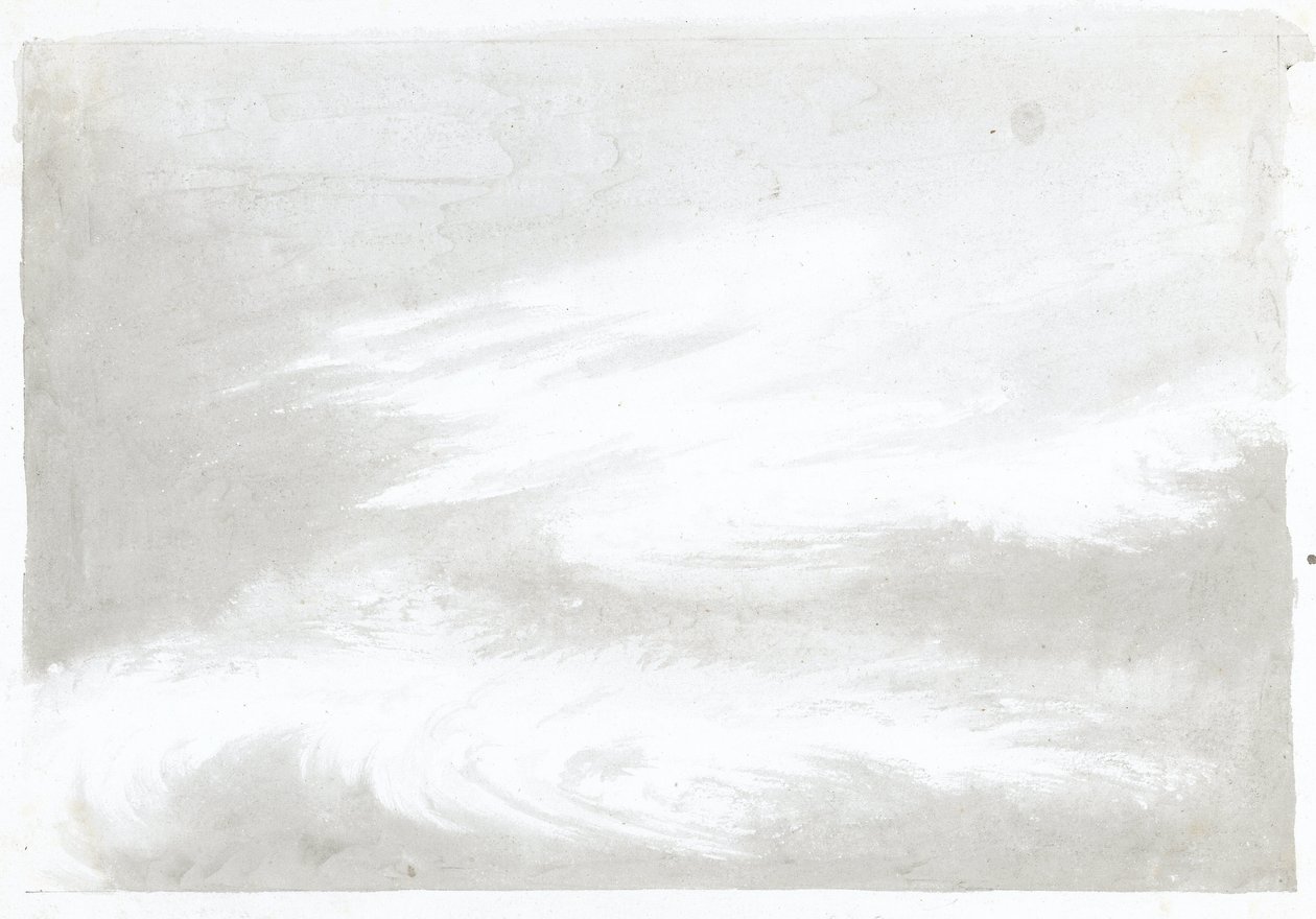 Wolkstudie door Luke Howard, ca. 1808-1811 door Frederick (attr. to) Barnard