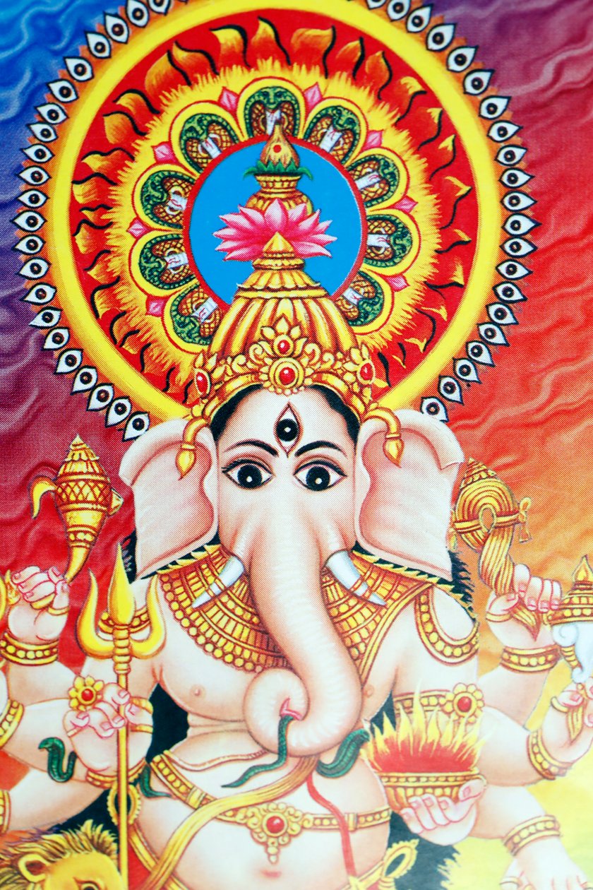 Ganesha of Ganapati: de olifant-hoofdige Hindoe god door . .