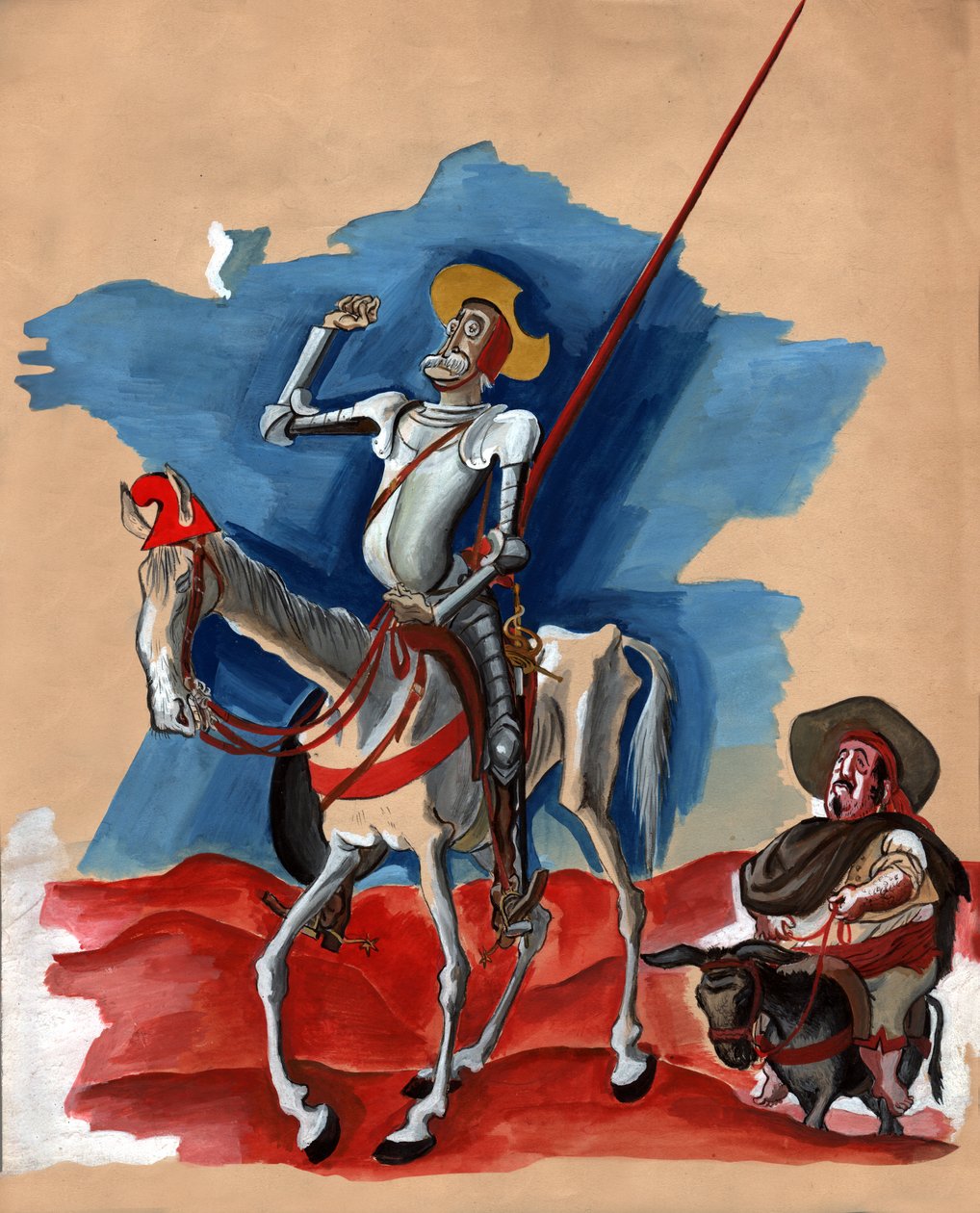 Leon Blum Don Quichot van de Franse Republiek, ca. 1936 door . .