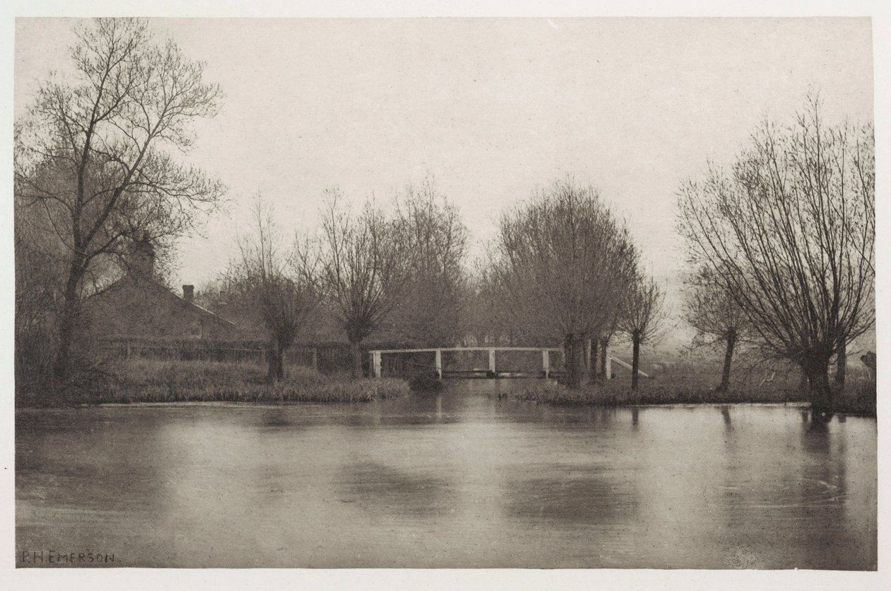 Monding van de Oude Rivier Stort door Frederick (attr. to) Barnard