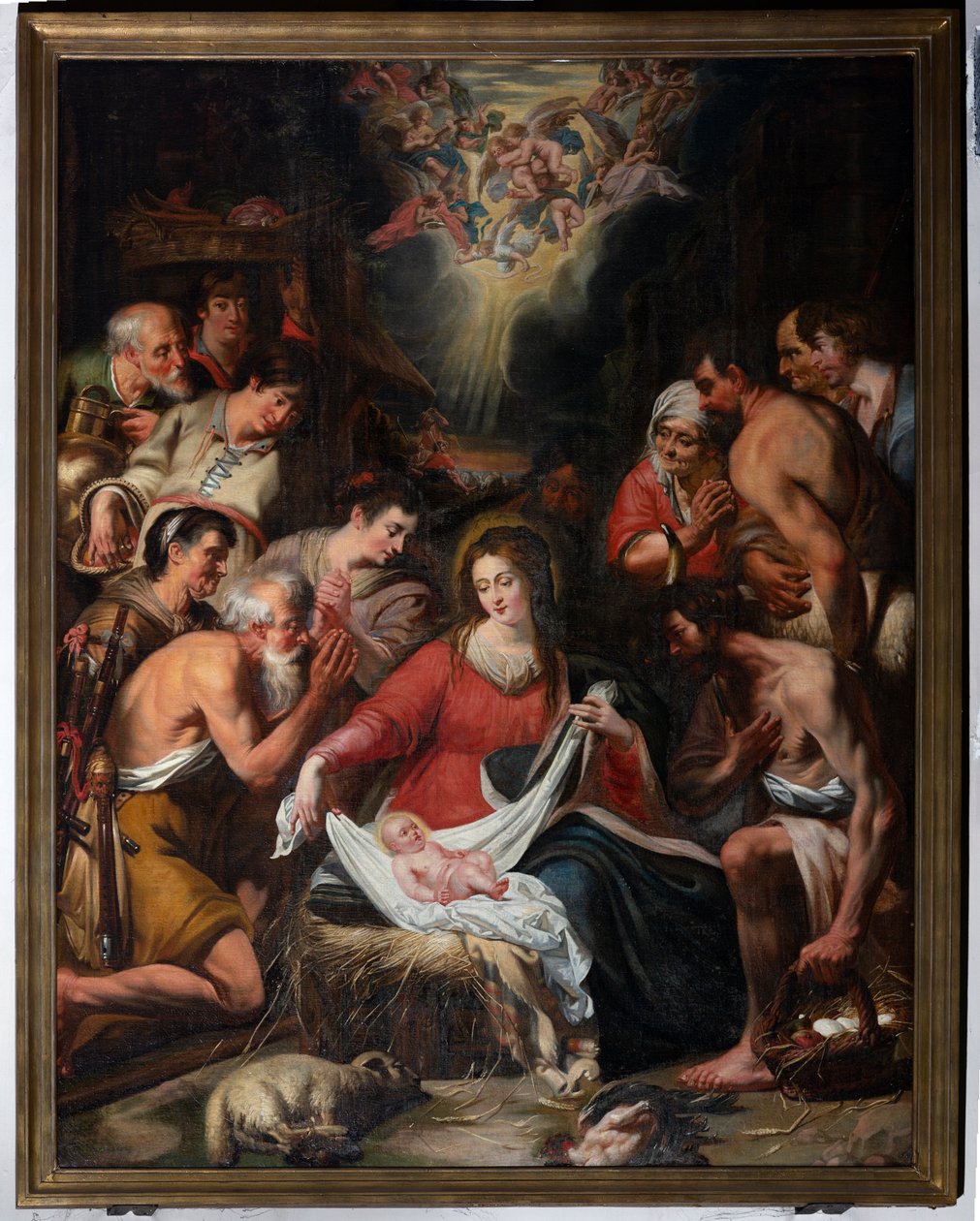 Parochiekerk (Decanale kerk van Onze-Lieve-Vrouw). Interieur door . .