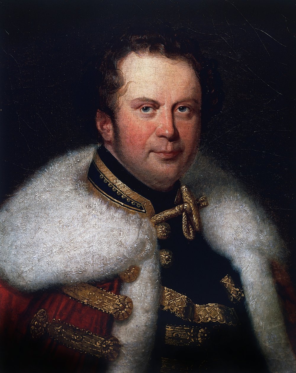 Portret van Franz Brunsvik, Slowaakse cellist en directeur van het gemeentelijk theater in Boedapest door William Walcutt