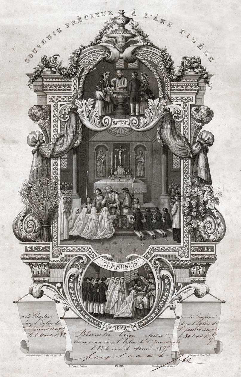 Sacramenten in de Katholieke Kerk door . .