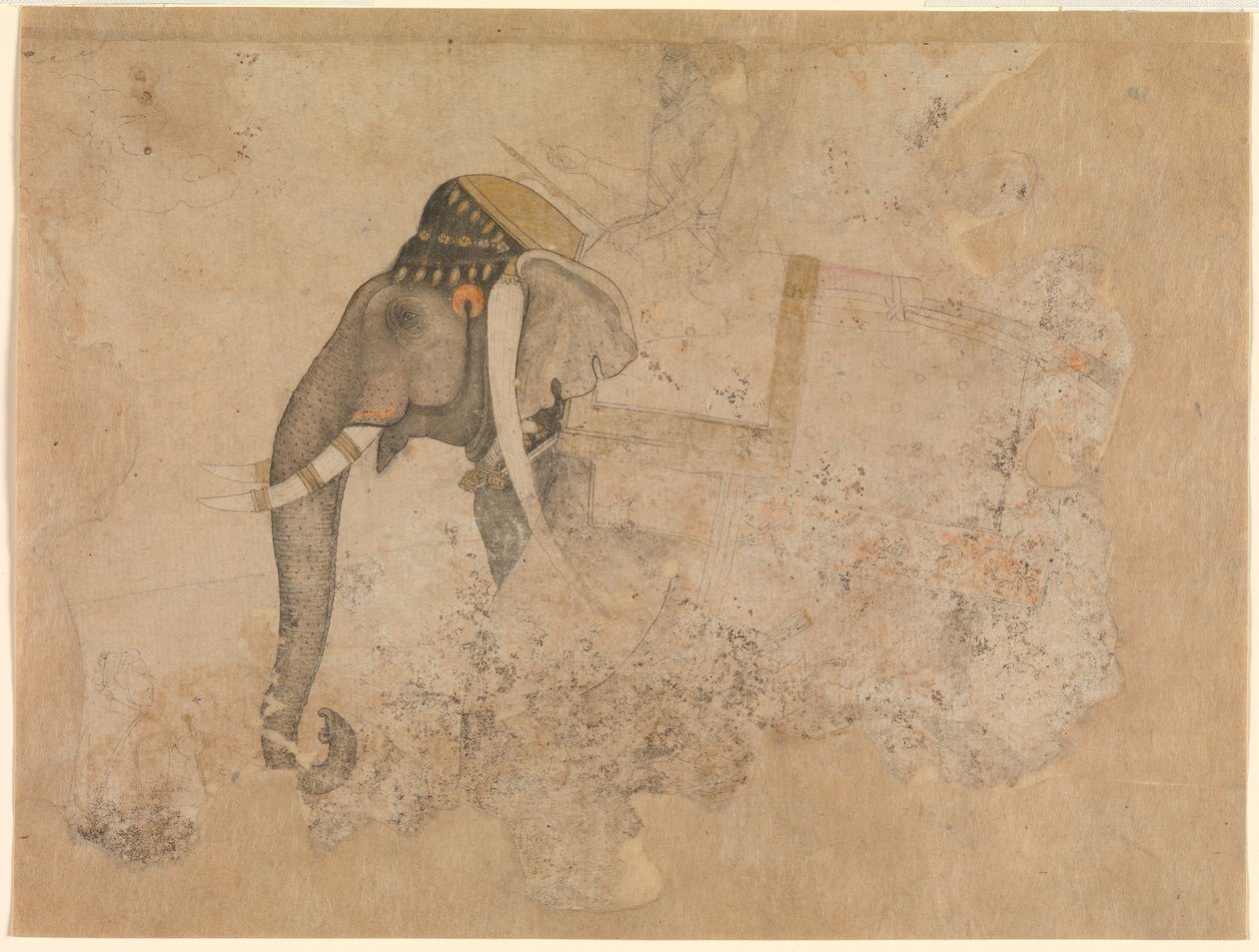 Hashim. Olifant en Ruiter. ca. 1640 Metropolitan Museum of Art, New York door Hashim