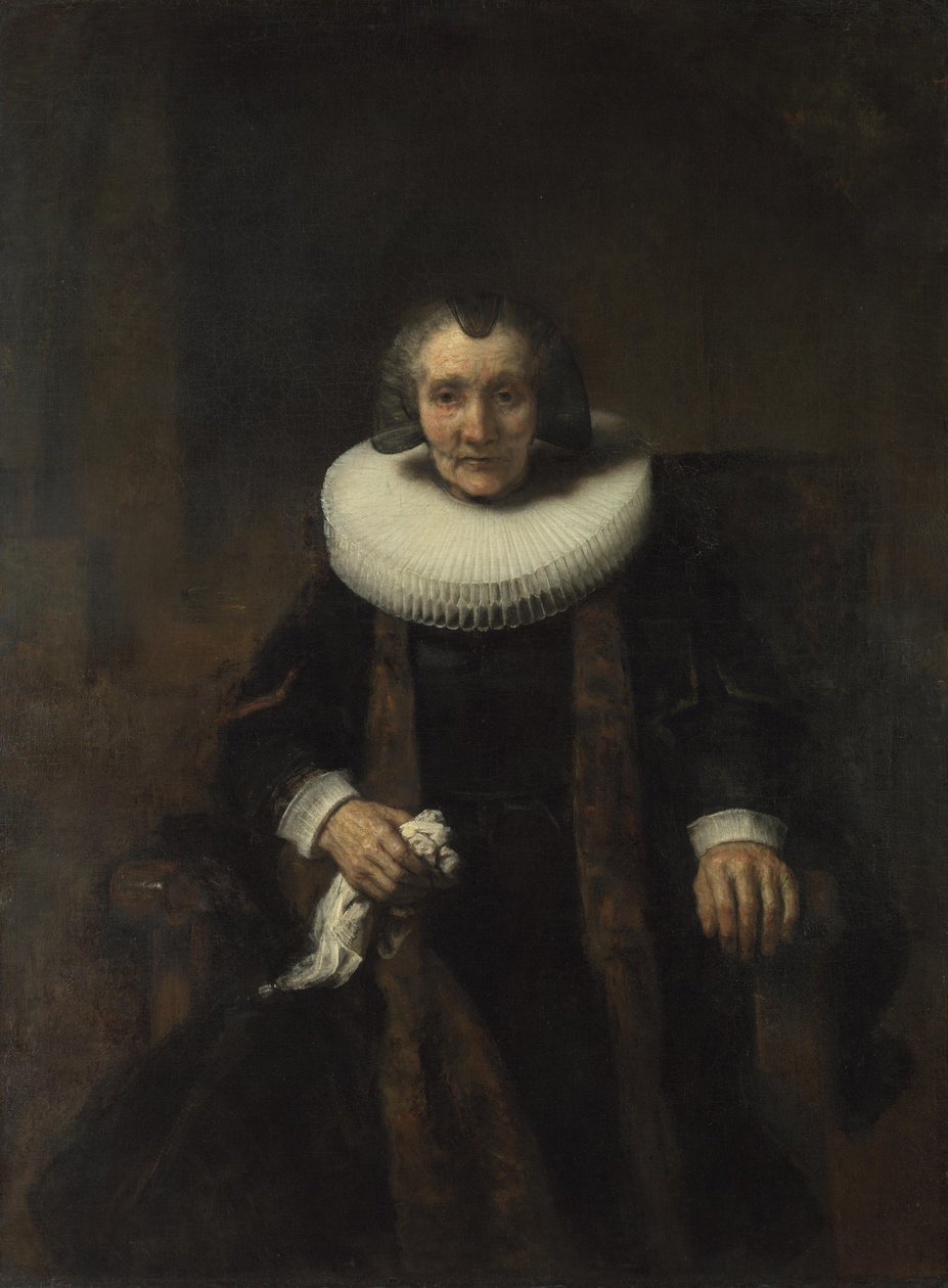 Portret van Margaretha de Geer door Rembrandt van Rijn