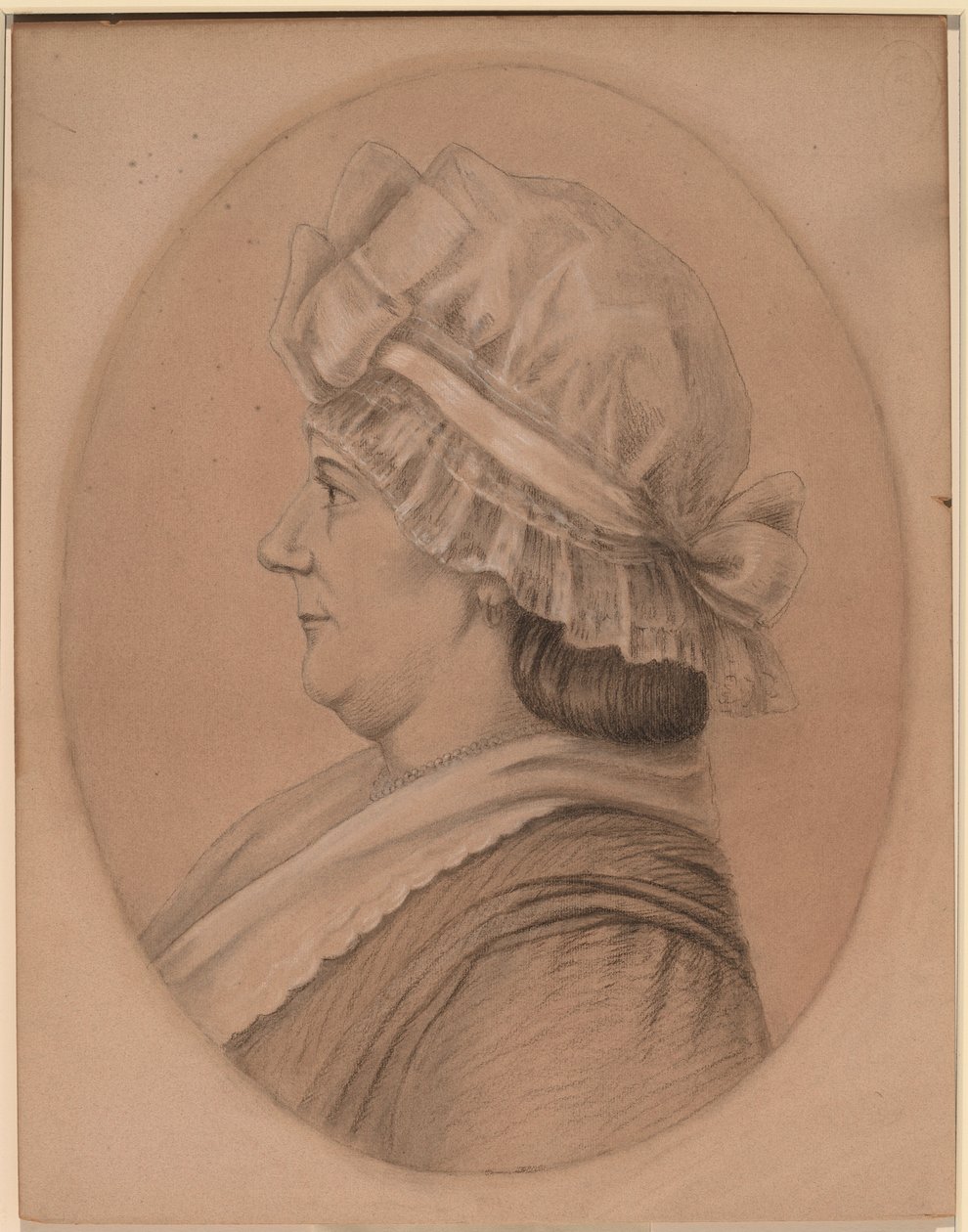 Elizabeth Marius Kemper door after Charles B. J. Févret de Saint Mémin American 19th Century