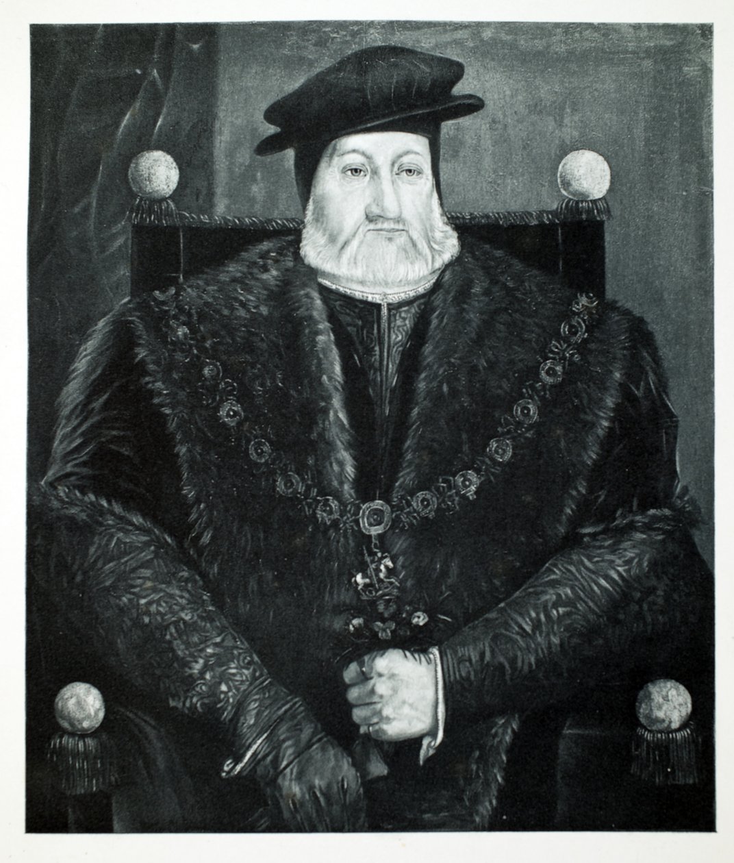 Charles Brandon, hertog van Suffolk, ca. 1544, uitgegeven 1902 door after English School