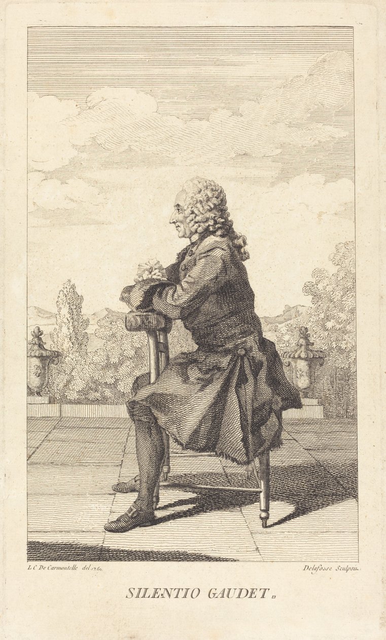 Jean-Baptiste-François Durey de Meinières door after Louis de Carrogis Jean Baptiste Delafosse called Carmontelle