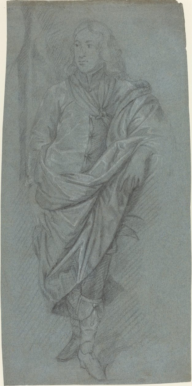 Jonge Engelsman (Lord John Stuart?) door after Sir Anthony van Dyck Allan Ramsay