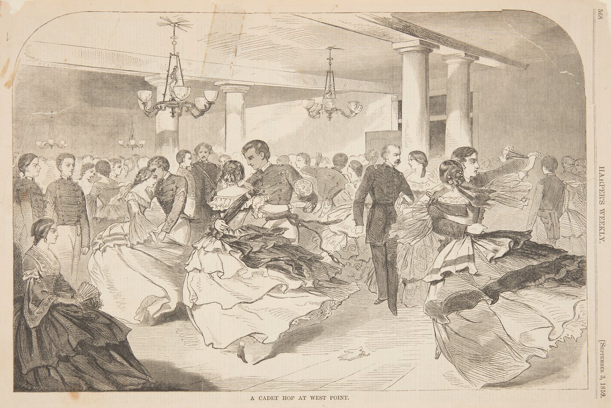 Een cadettenbal op West Point door Winslow Homer
