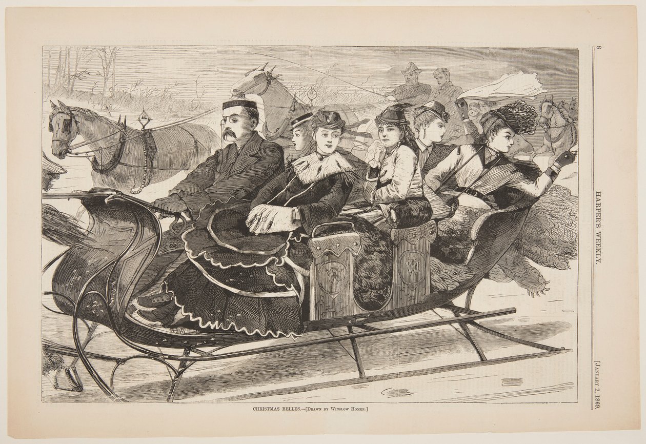 Kerstbellen door Winslow Homer
