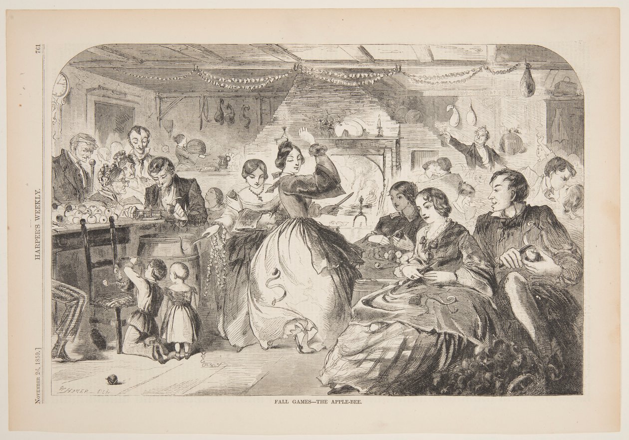 Herfstspelen – De appelbij door Winslow Homer