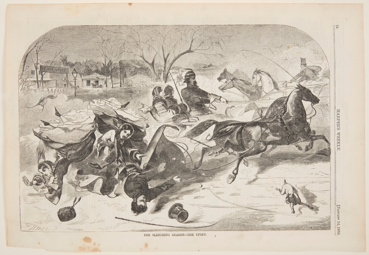 Het sleeseizoen – De omverwerping door Winslow Homer