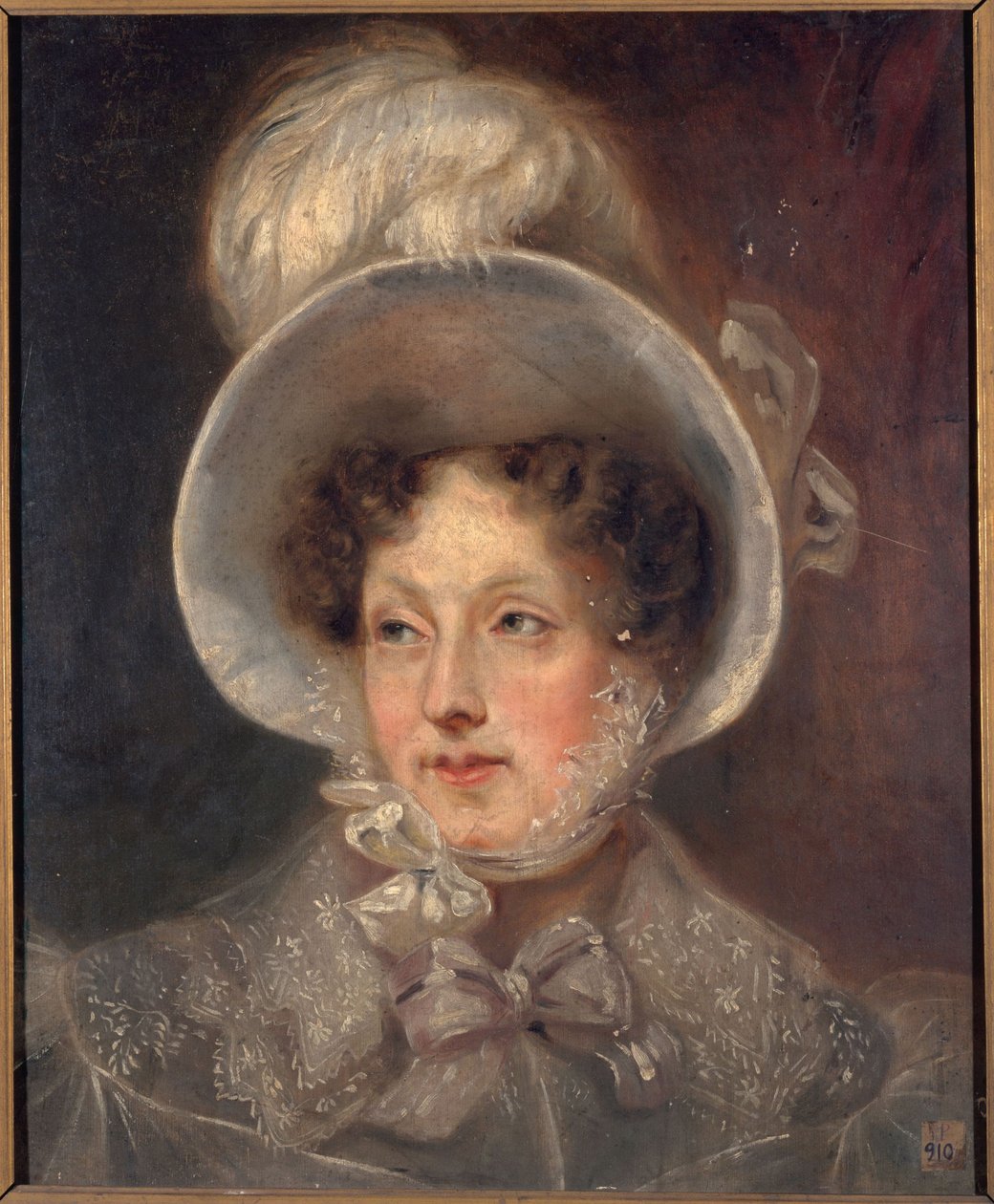 Frans: Portrait de femme (P910) door anonymous 