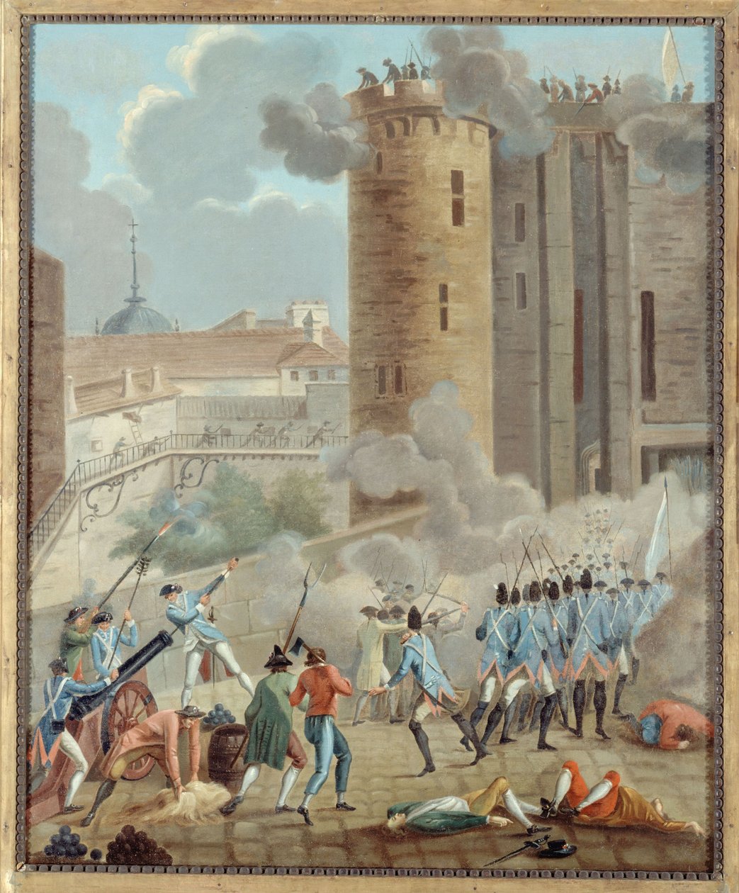 Frans: Prise de la Bastille, 14 juli 1789 (P742) door anonymous 