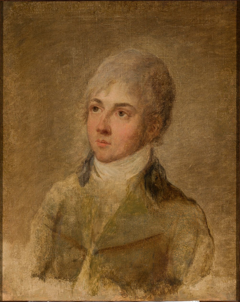 Portret van een jongeman door anonymous 