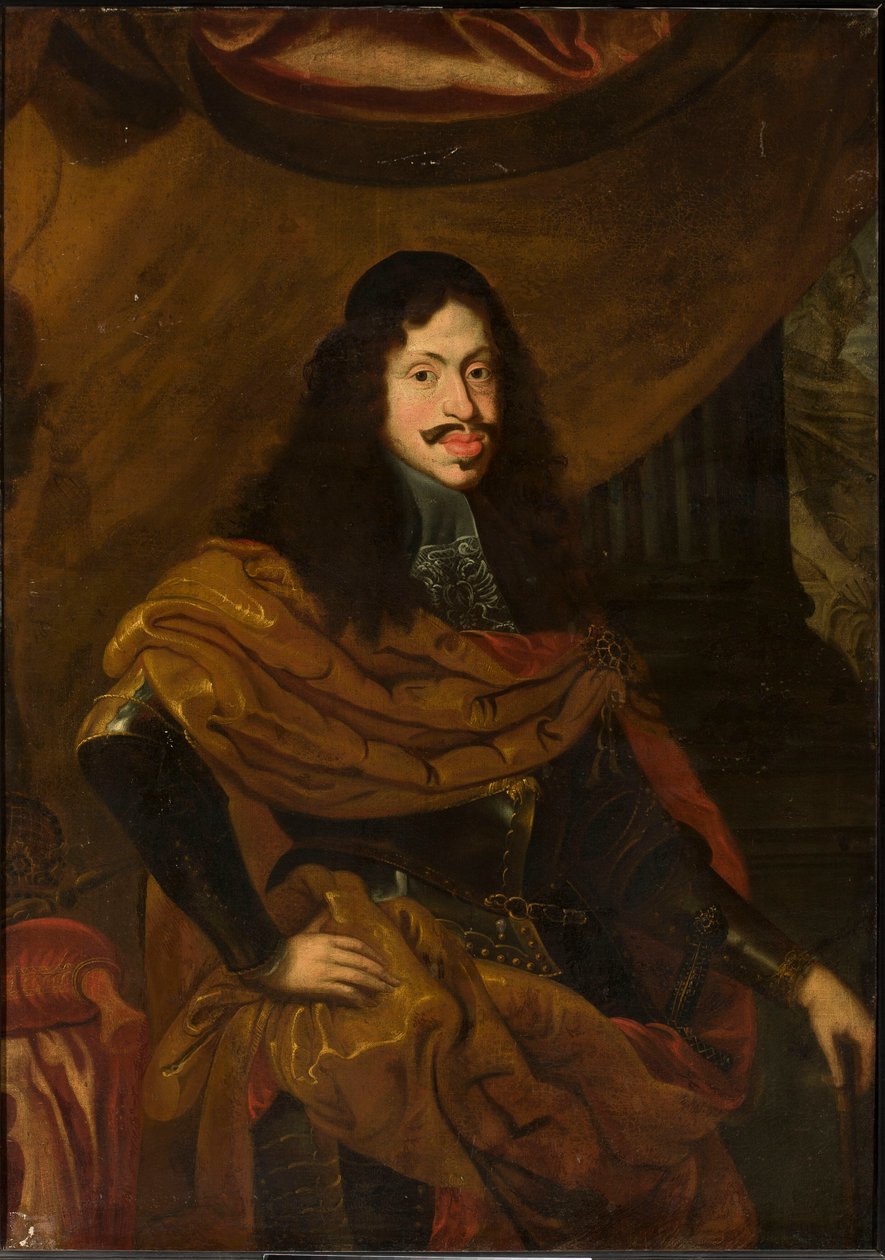 Portret van keizer Leopold I Habsburg (1640-1705) door anonymous 
