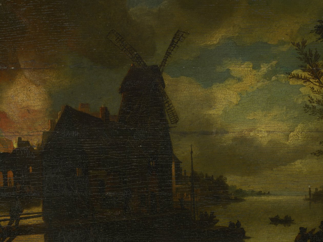 Landschap door attributed to Jan Steen
