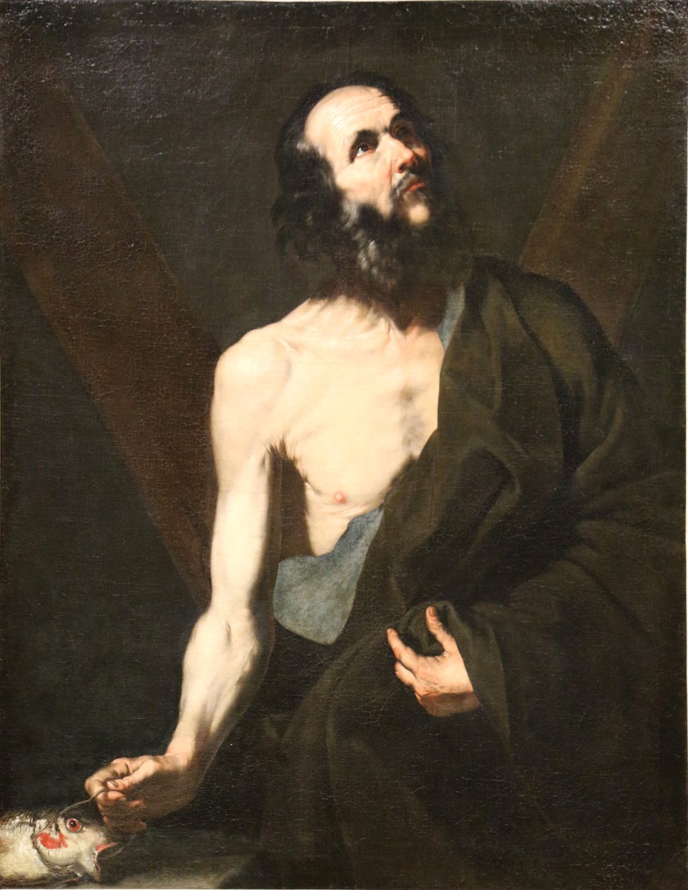 Sint Andreas door Jusepe de Ribera