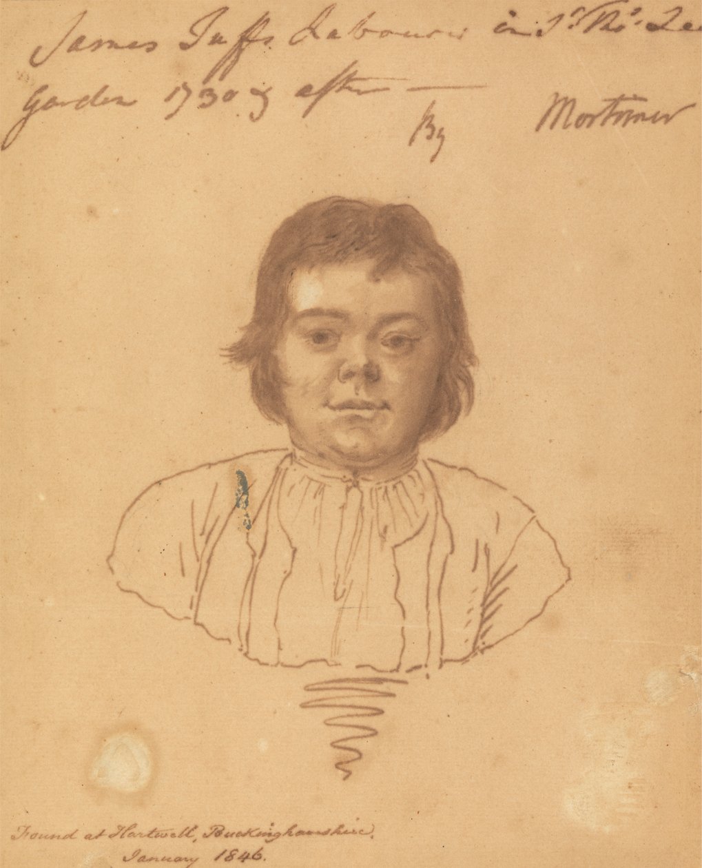 Portret van James Tuffs door attributed to John Hamilton Mortimer