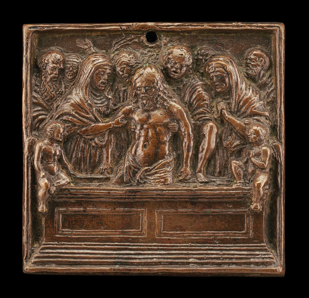 De Graflegging door called Riccio Andrea Briosco