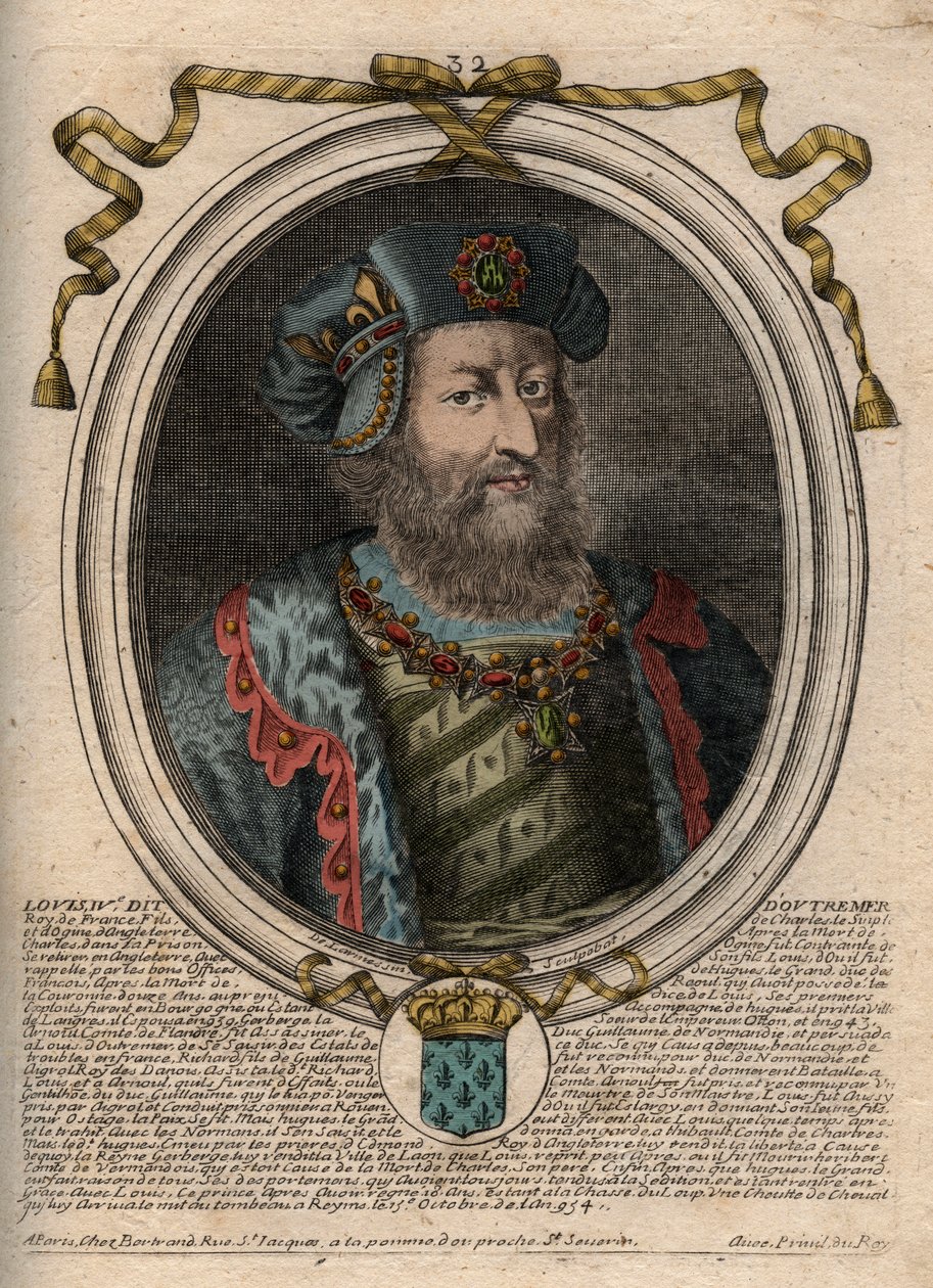 Portret van Lodewijk IV d