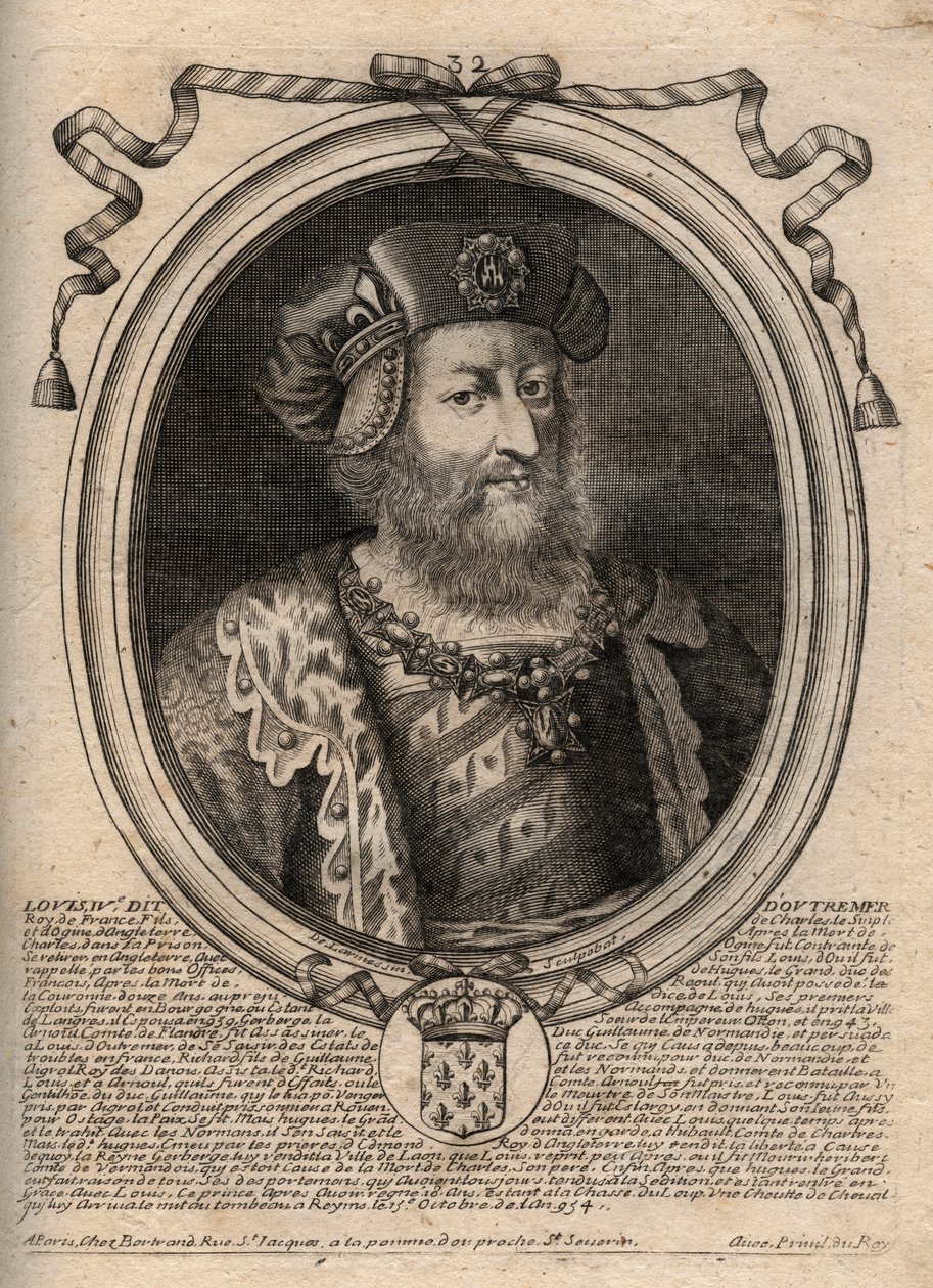 Portret van Lodewijk IV d