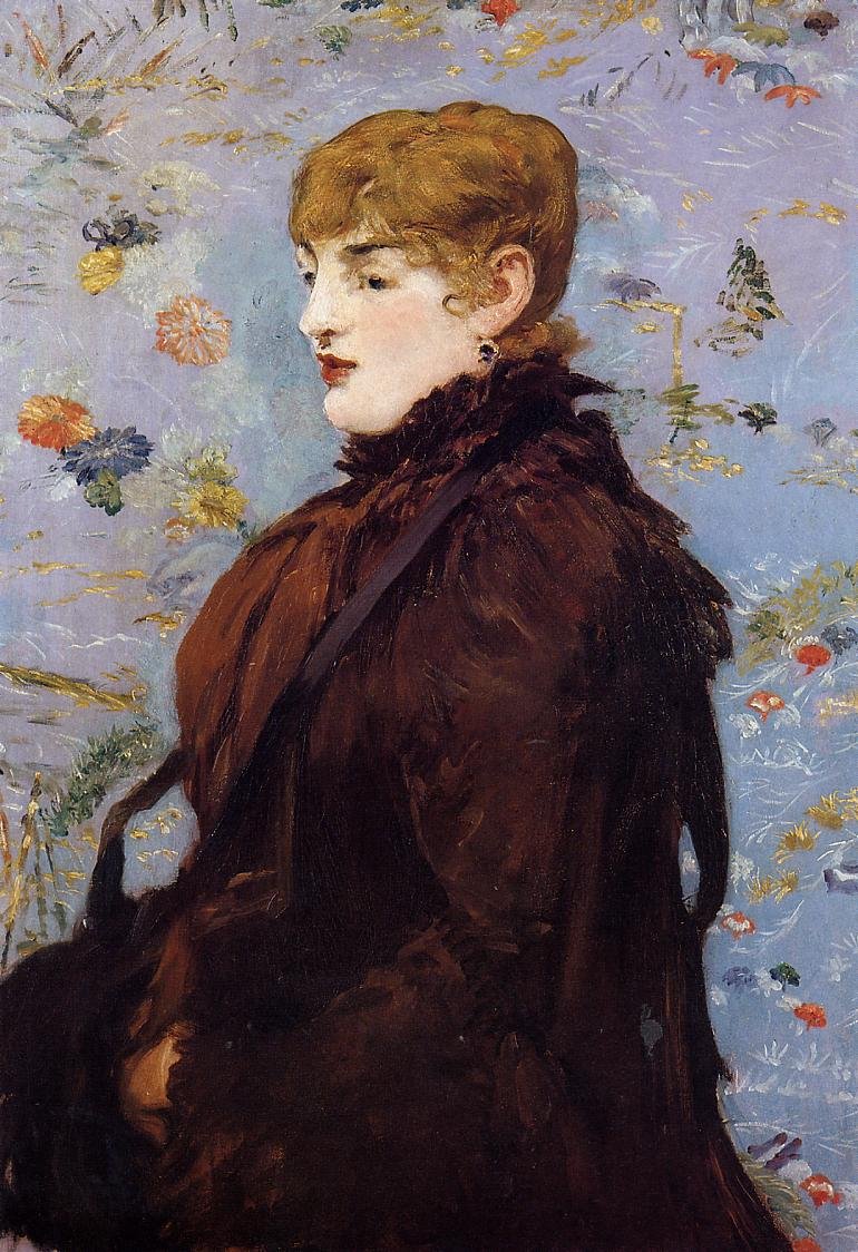 Herfst, Méry Laurent door Édouard Manet