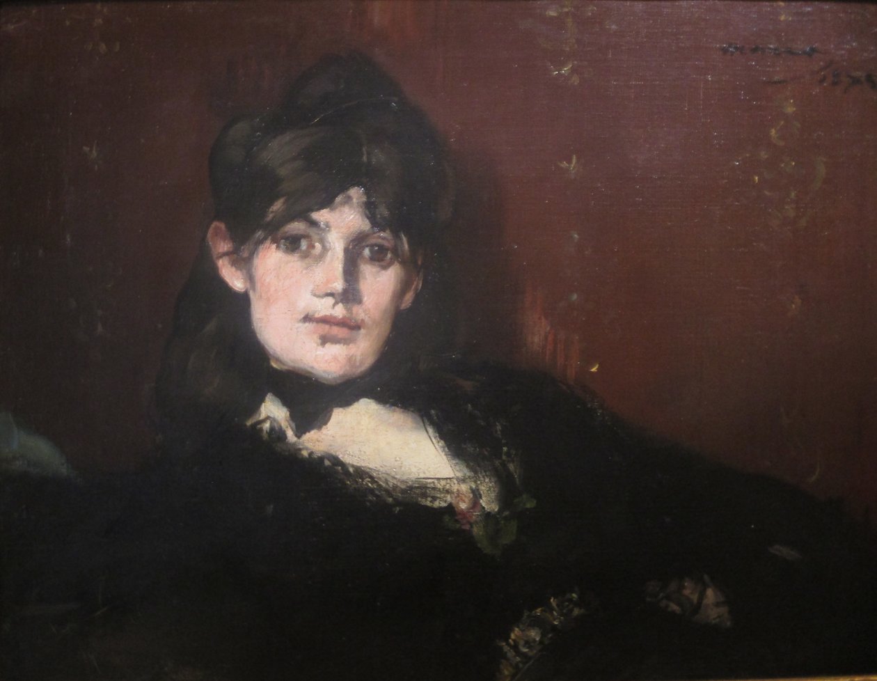 Berthe Morisot door Édouard Manet