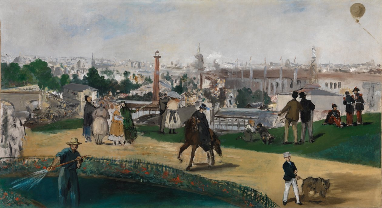 Van de Wereldtentoonstelling in Parijs in 1867 door Édouard Manet
