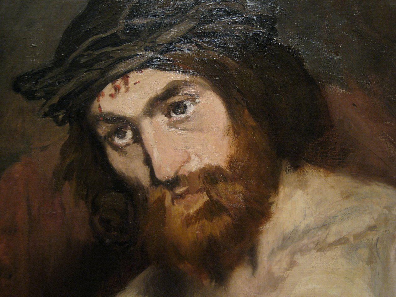 Hoofd van Christus door Édouard Manet