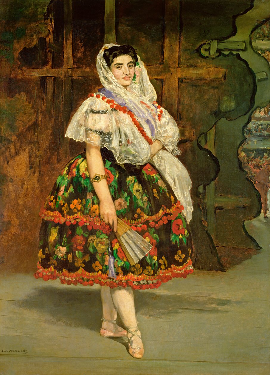 Lola de Valence, 1862 door Édouard Manet