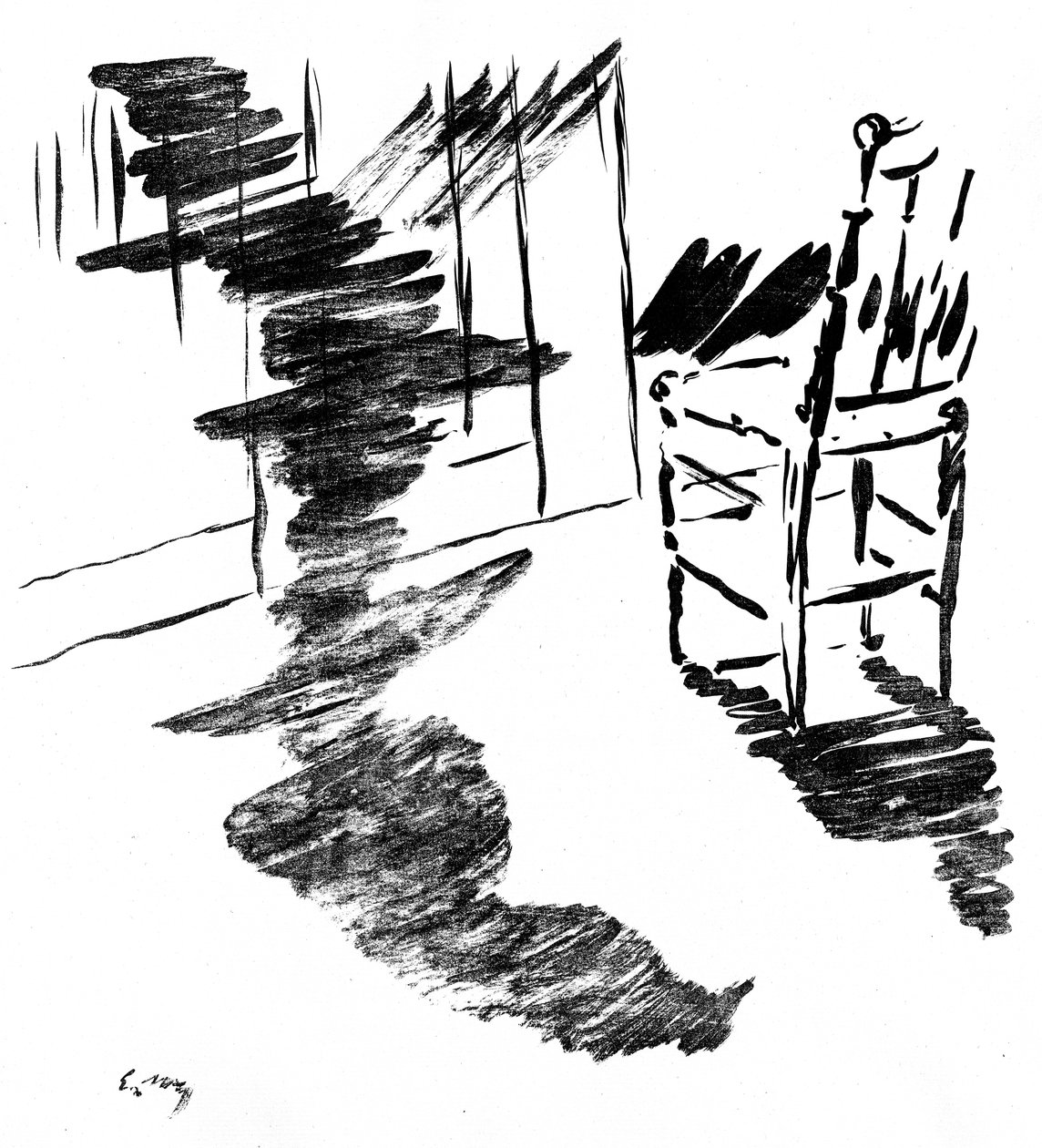 Manet, Plaat 4 door Édouard Manet
