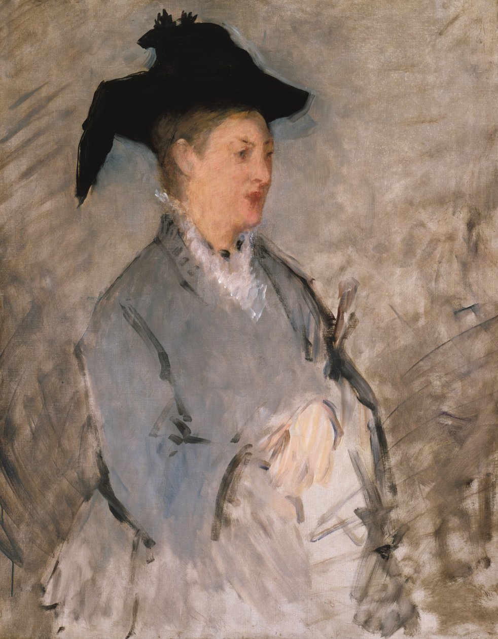 Suzanne Leenhoff door Édouard Manet