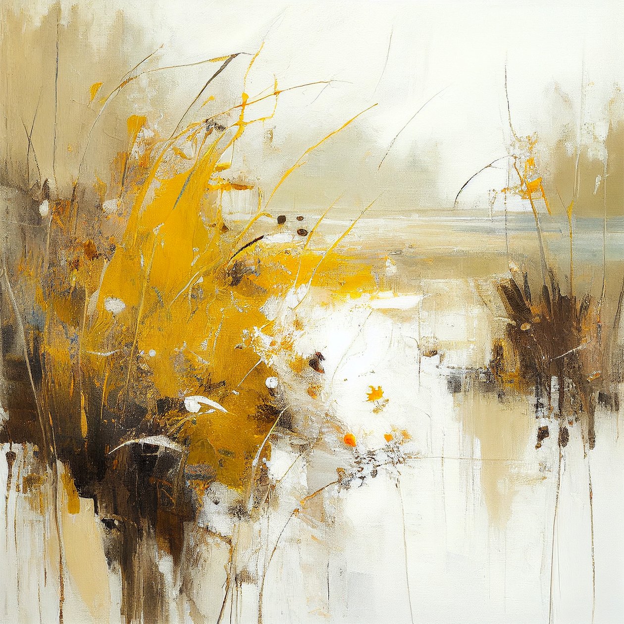 Abstract moeras moeras door F. Abderrahim