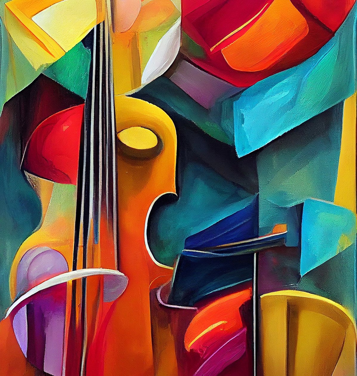 Pablo Picasso Violin And Grapes CUBISM CANVAS PAINTING ART PRINT WALL 741