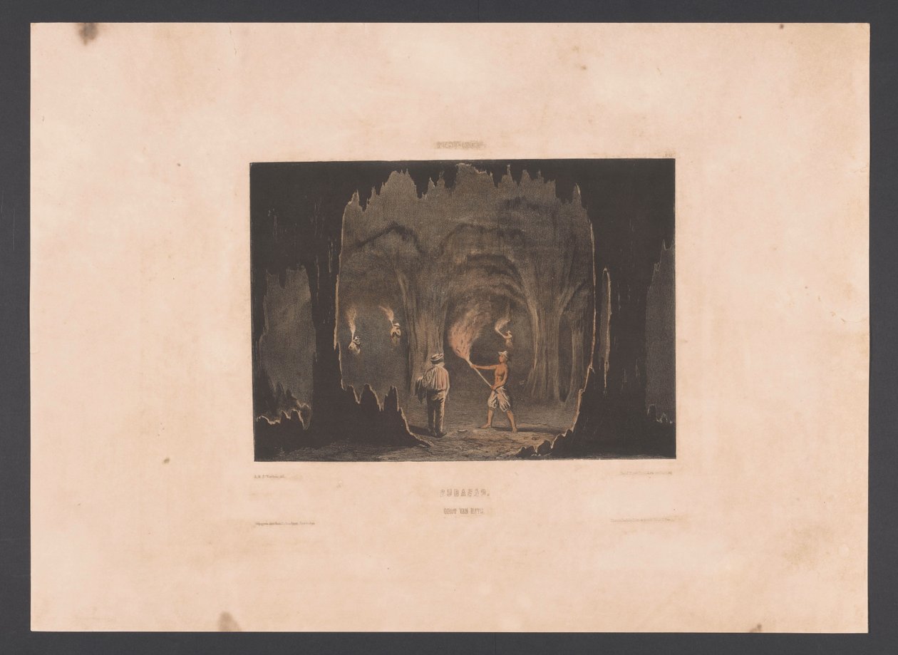 Grotten van Hato door jonkheer Jacob Eduard van Heemskerck