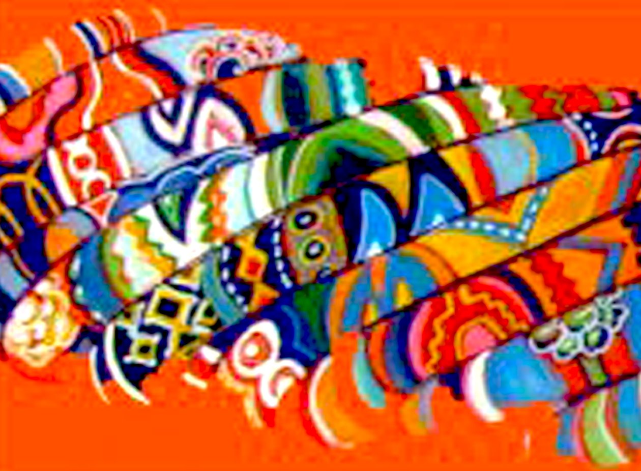 Bangles, 2015 (alles gemengd) door linda arthurs