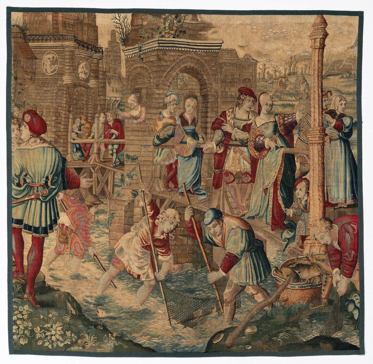 Vier seizoenen door possibly by Gobelins Manufactory