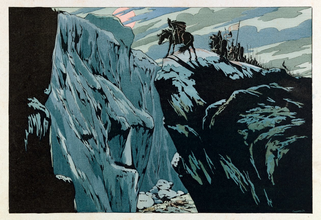 Jacques Marie Gaston Onfray de Breville genaamd JOB (1858 - 1931); Illustratie uit het boek 
