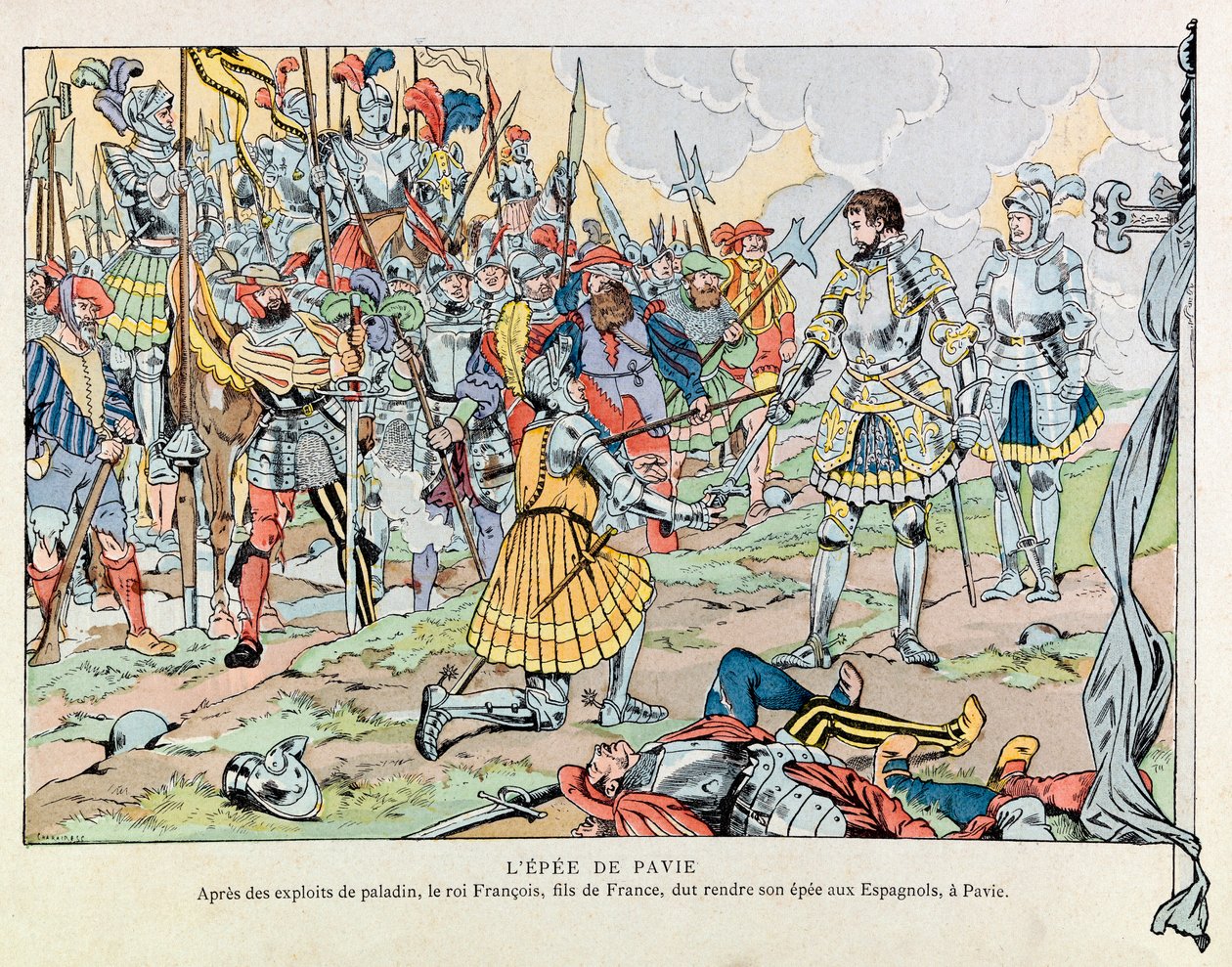 Jacques Marie Gaston Onfray de Breville genaamd JOB (1858 - 1931); Illustratie uit het boek 