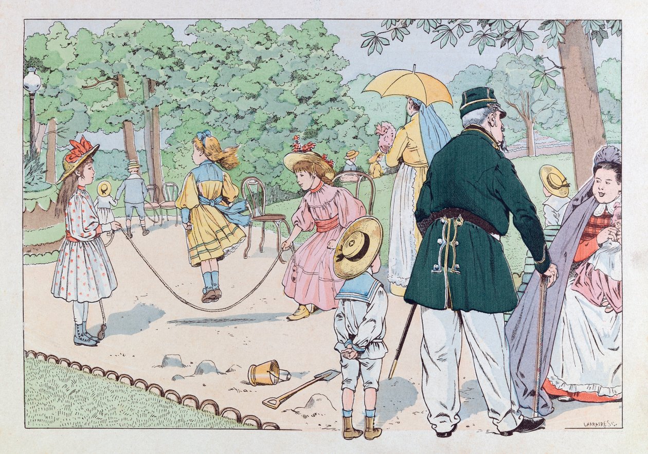 Jacques Marie Gaston Onfray de Breville (1858-1931); Illustratie uit het boek 
