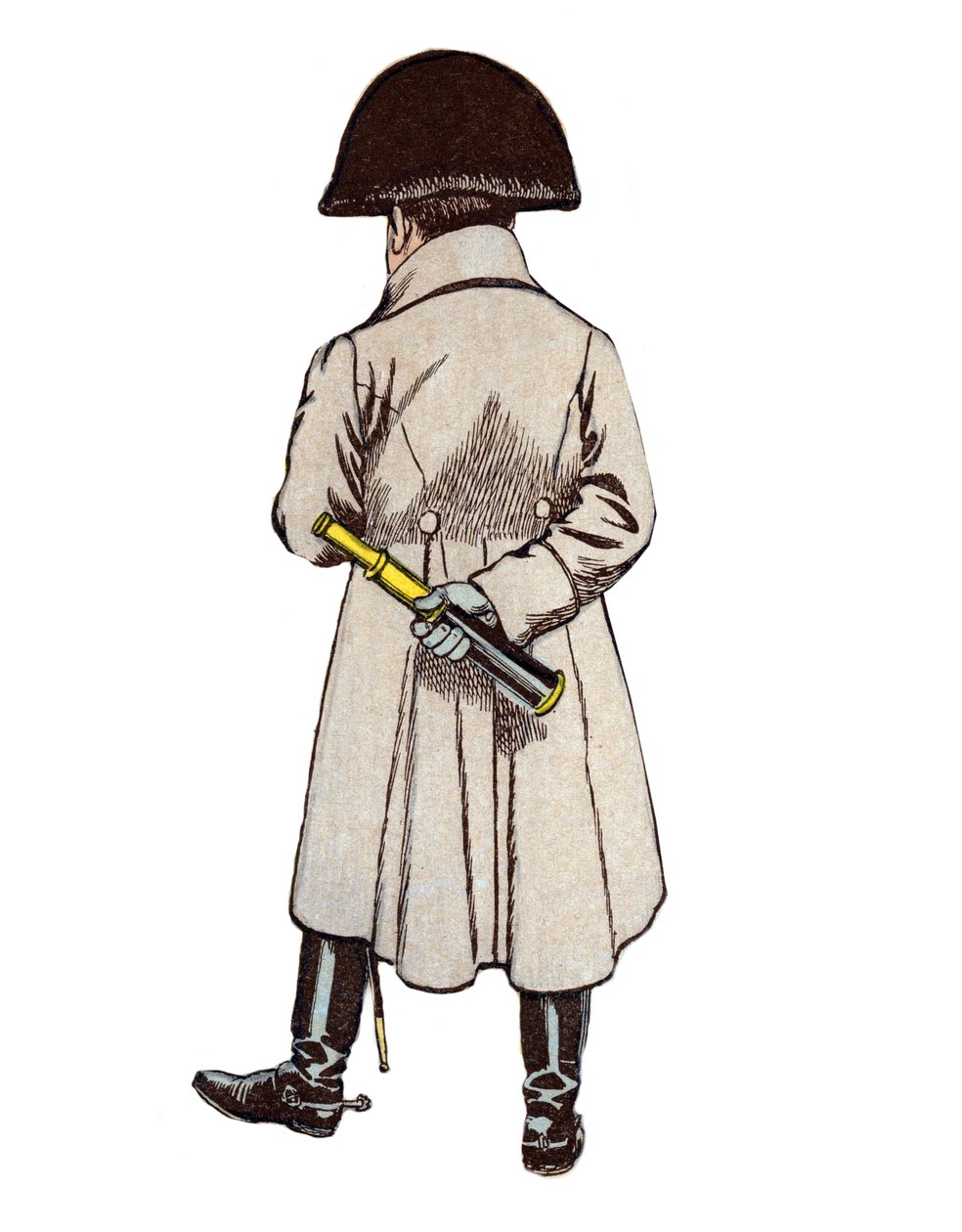 Portret van Napoleon Bonaparte - lithografie door Job (Jacques Onfroy de Bréville) uit Le Grand Napoléon des Petites Enfants 1893 door pseudonym for Onfray de Breville Jacques Job