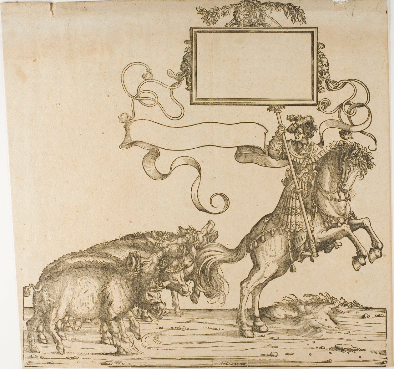 Triomf van Maximiliaan door the Elder Hans Burgkmair
