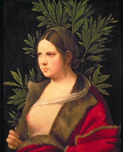 Portret van een jonge vrouw (Laura)