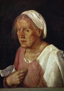 La Vecchia (De Oude Vrouw) door Giorgione