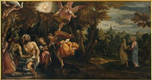 Doop en Verzoeking van Christus, c.1582