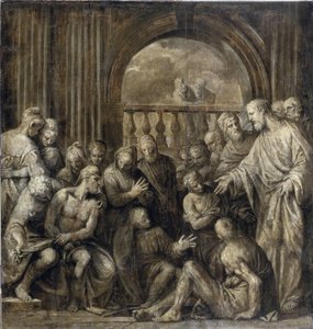 De opstanding van Lazarus door Veronese